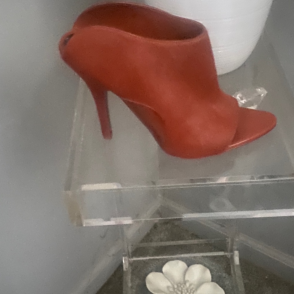 Elegant Alexander Wang Cinnamon Peep-Toe Heels